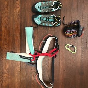 Sportiva Black Diamond Rock Climbing Shoes Harness